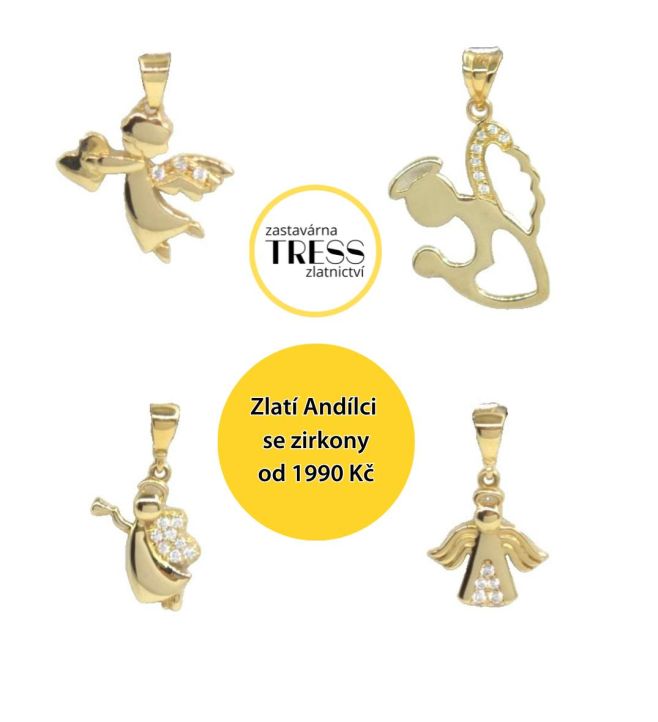 Noví zlatí andílci na vás čekají v našich prodejnách a v e-shopu ❤....